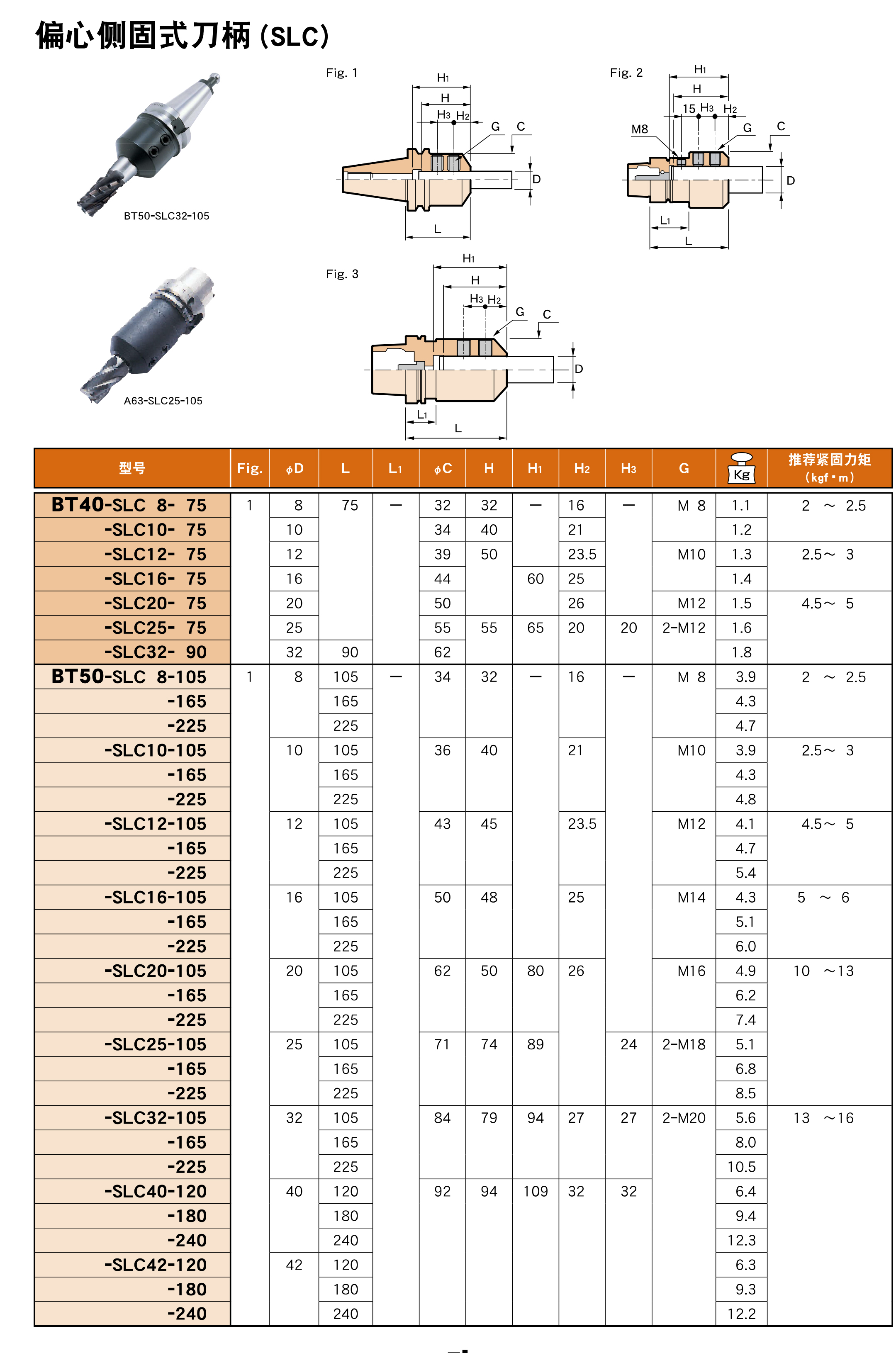 偏心側固式刀柄SLC 偏心側固式刀(dāo)柄SLC