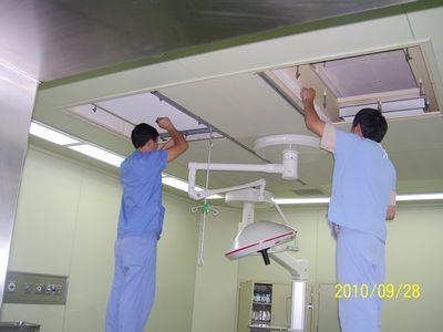 我司為廣州（zhōu）市紅十字會醫院手術室ICU初中（zhōng）高效空氣過濾器更換項目取得圓滿成功